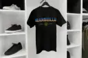 T-shirt Noir Marseille