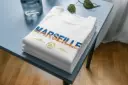 T-shirt Blanc Marseille