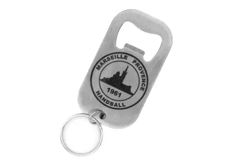 Porte Clés Métal Décapsuleur Gravé